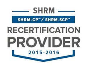 SHRM Recertification Provider Seal 2015-2016